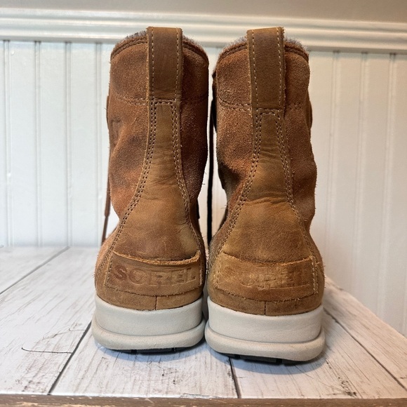 Sorel Women's Explorer II Joan Felt Waterproof Boot Tawny Buff Moonstone.Size 8 - Picture 4 of 13